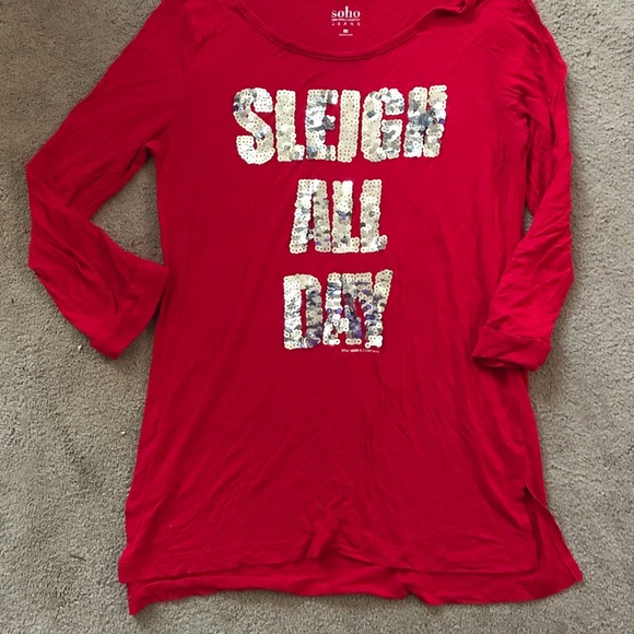 New york and company sleigh shirt xsmall - Picture 1 of 2